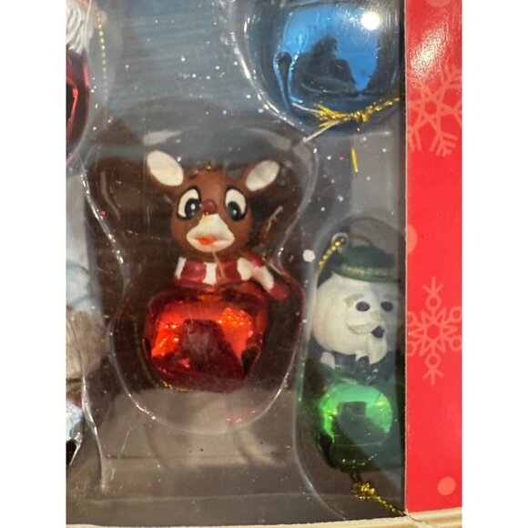 Rudolph The Red-Nosed Reindeer Christmas Ornaments 6 Piece Set Collectible Gift - Picture 4 of 8